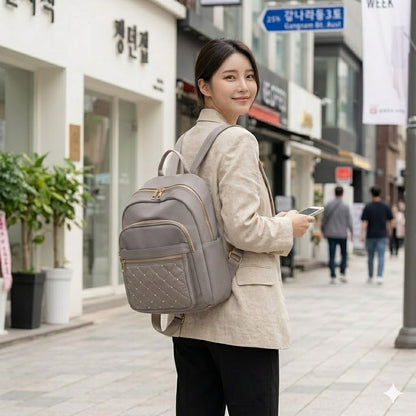 Premium Waterproof Nylon Backpack for Women