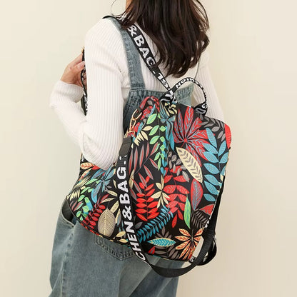 Tropical Jungle Multi-Way Convertible Backpack